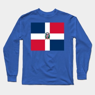 Dominican Republic flag Long Sleeve T-Shirt